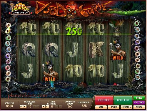 Игровой автомат Voodoo Curse Mega Slot