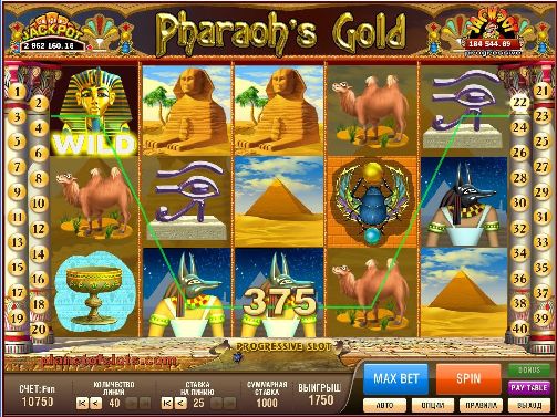 Игровые автоматы Pharaoh's Gold
