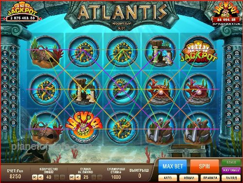 Игровые автоматы Atlantis Simple